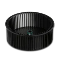 Air Conditioner Blower Wheel; Use With Duo-Therm Air Conditioner/ Heat Pump; Squirrel Cage; 8 Inch Diameter; Black 3313107.033