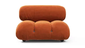 Belia - Belia Module, Armless, Apricot Velvet