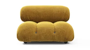 Belia - Belia Module, Armless, Mustard Yellow Chenille