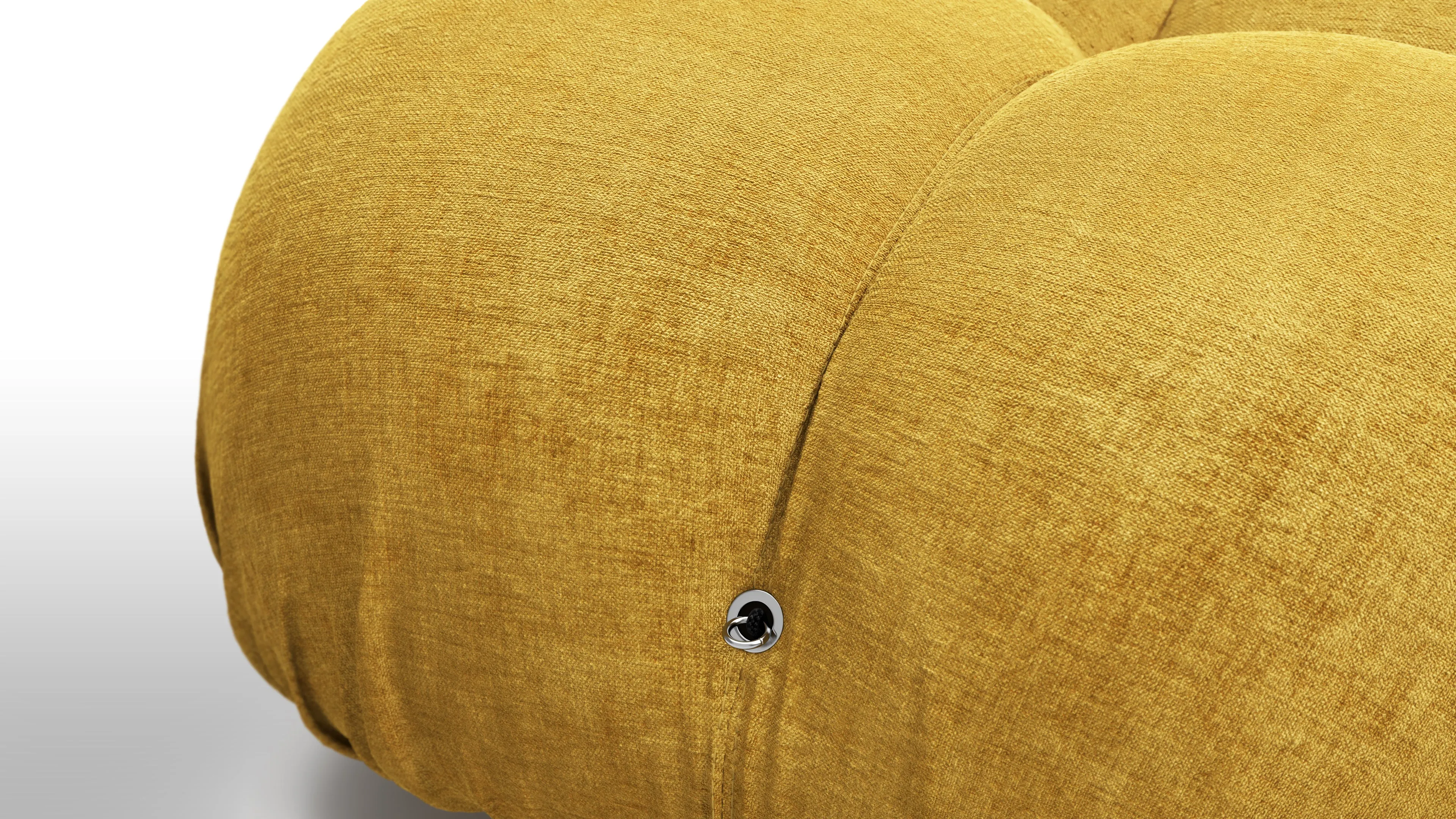 Belia - Belia Module, Armless, Mustard Yellow Chenille