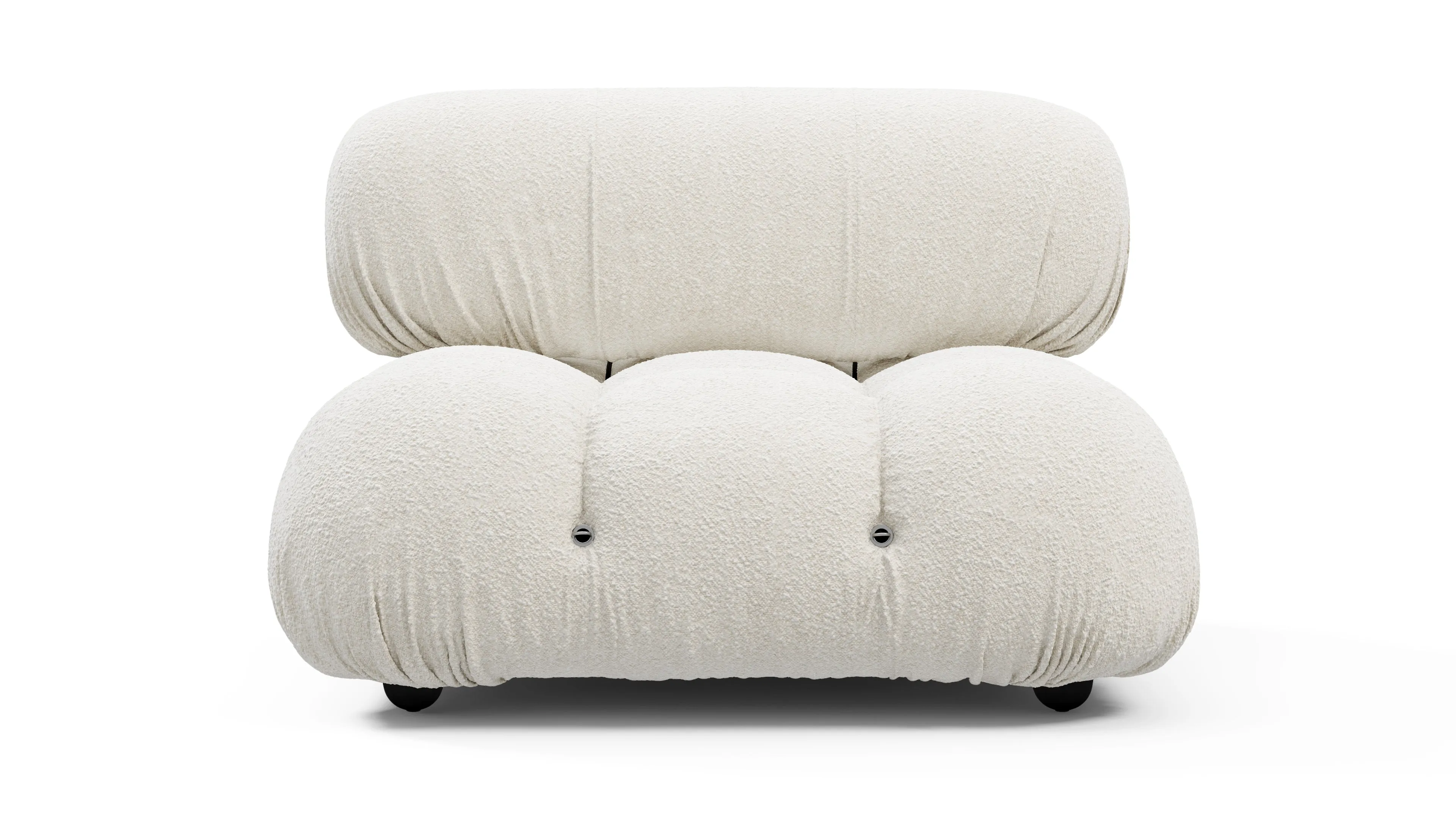 Belia - Belia Module, Armless, White Boucle