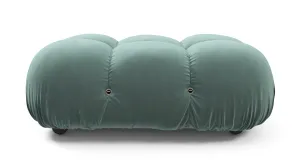 Belia - Belia Ottoman, Jadeite Luxe Velvet