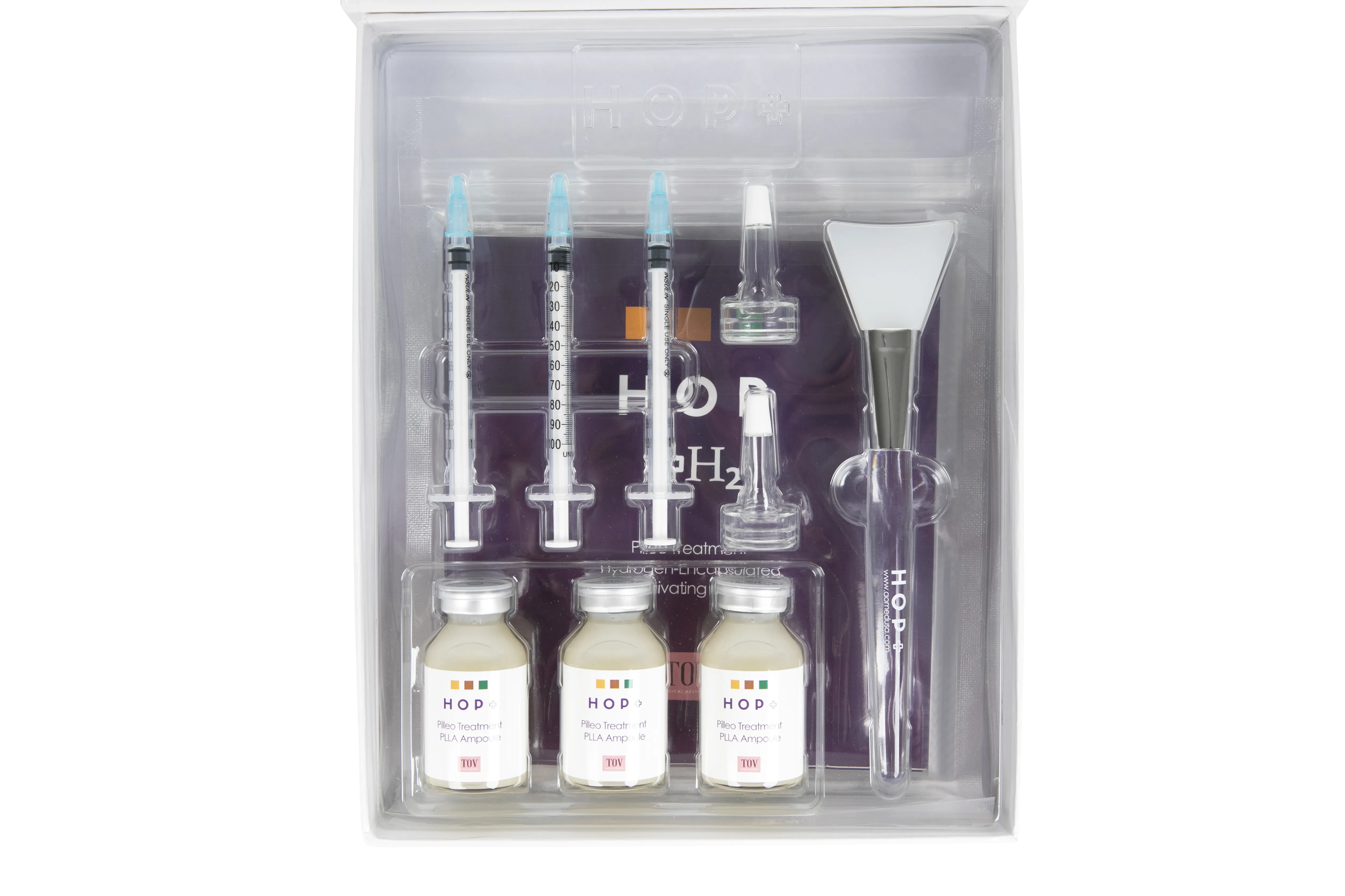 (BEST DEAL - 8 Products FREE) 3 X HOUSE OF PLLA® HOP  Pilleo Mask Kit - The Filler Facial - 45 Face & 45 Neck