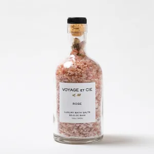 Botanical Mineral Bath Salts in Tuilleries Rose