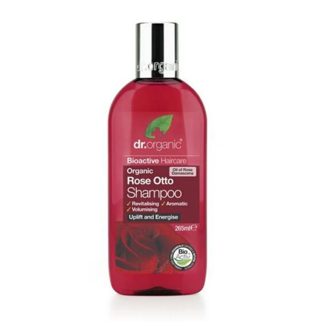 Dr Organic Rose Otto Shampoo 265ml