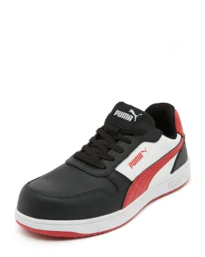 Frontcourt Low Heritage Safety Shoe - Black/Red