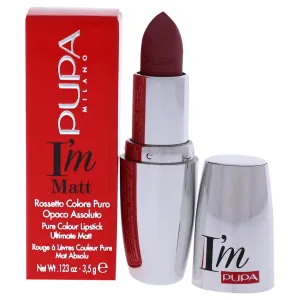 I Am Matte Pure Colour Lipstick - 031 Magenta Rose by Pupa Milano for Women - 0.123 oz Lipstick