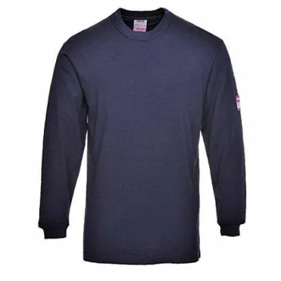 Inherent Flame Retardant Anti-Static Long Sleeve Tee Shirt Portwest FR11