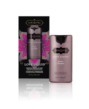 Kama Sutra Love Liquid Classic Water Based Lube - 3.4 Oz