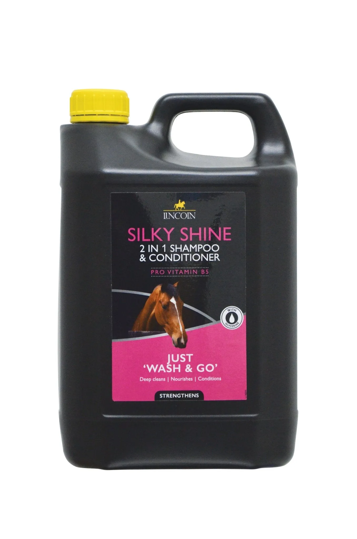 Lincoln Silky Shine 2 in 1 Shampoo and Conditioner - 4 litre