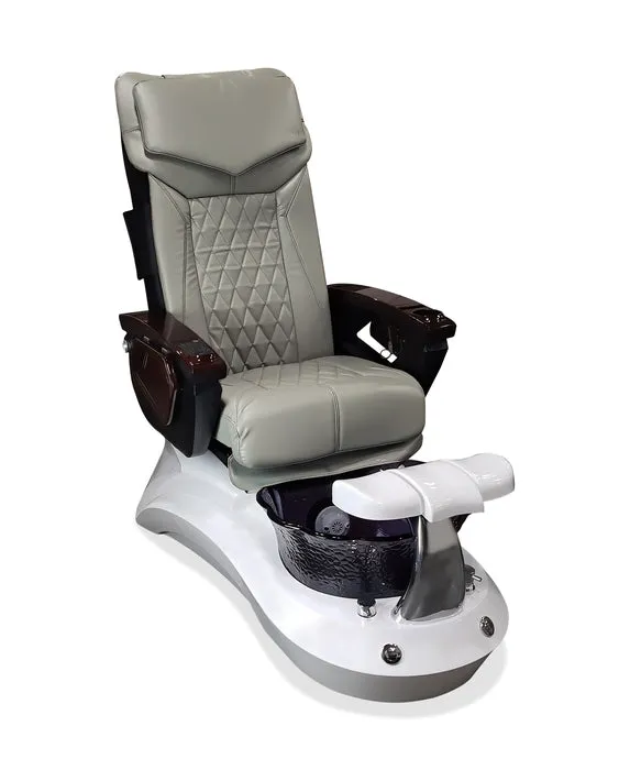 Lotus II Pedicure LX Chair Spa with White Base