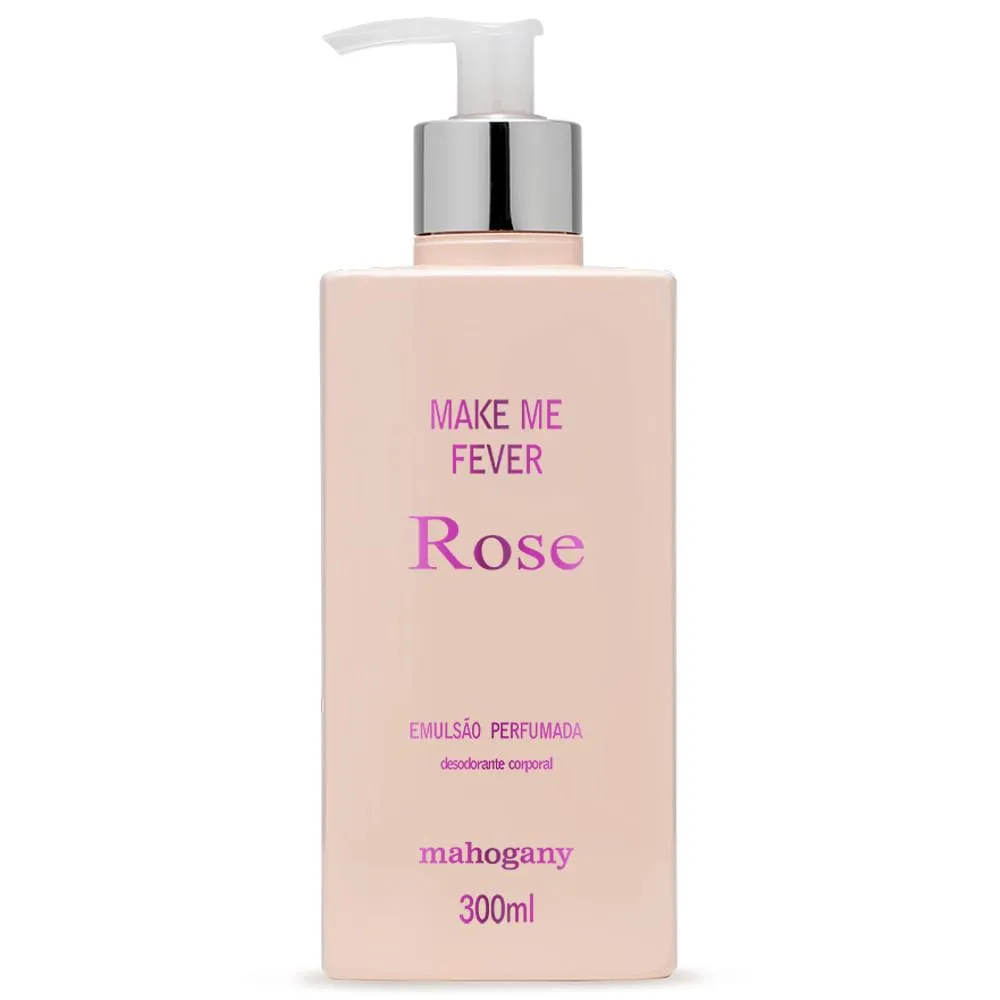 Make Me Fever Rose moisturizing body deodorant 300 ml - Mahogany