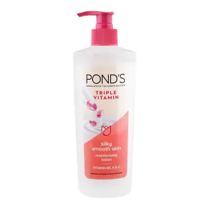 Ponds Triple Vitamin Silky Smooth Moisturising Lotion 400ml