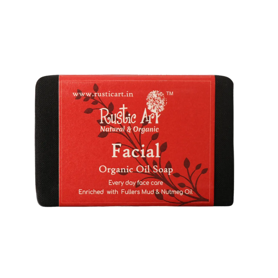 Rustic Art Facial Soap 100gm pack of 2