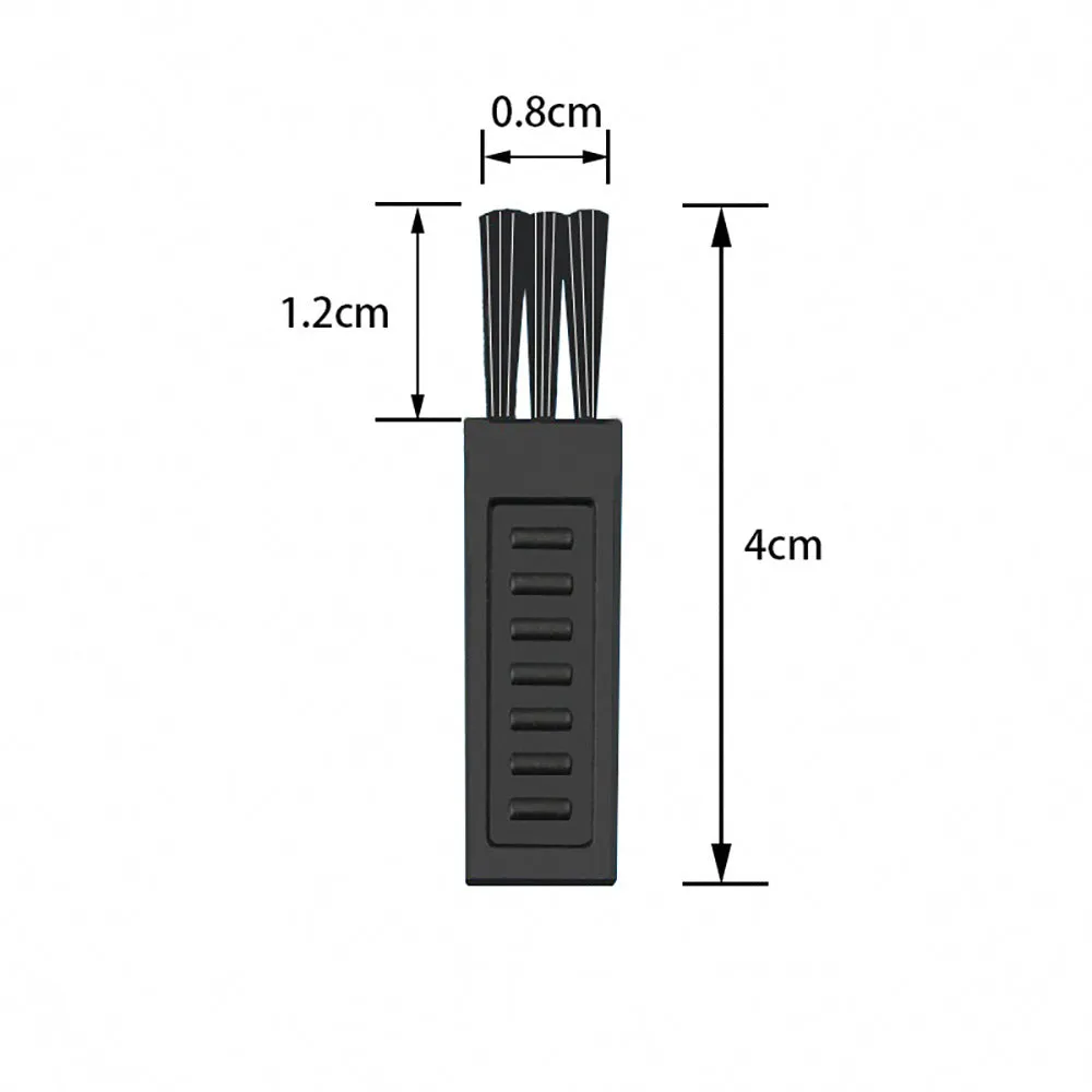 Small plastic cleaning brush, small brush for grooves and gaps, mini brush, plastic handle, cleaning and dust removal, gap brush, motherboard, circuit board cleaning, anti-static, industrial hard brush