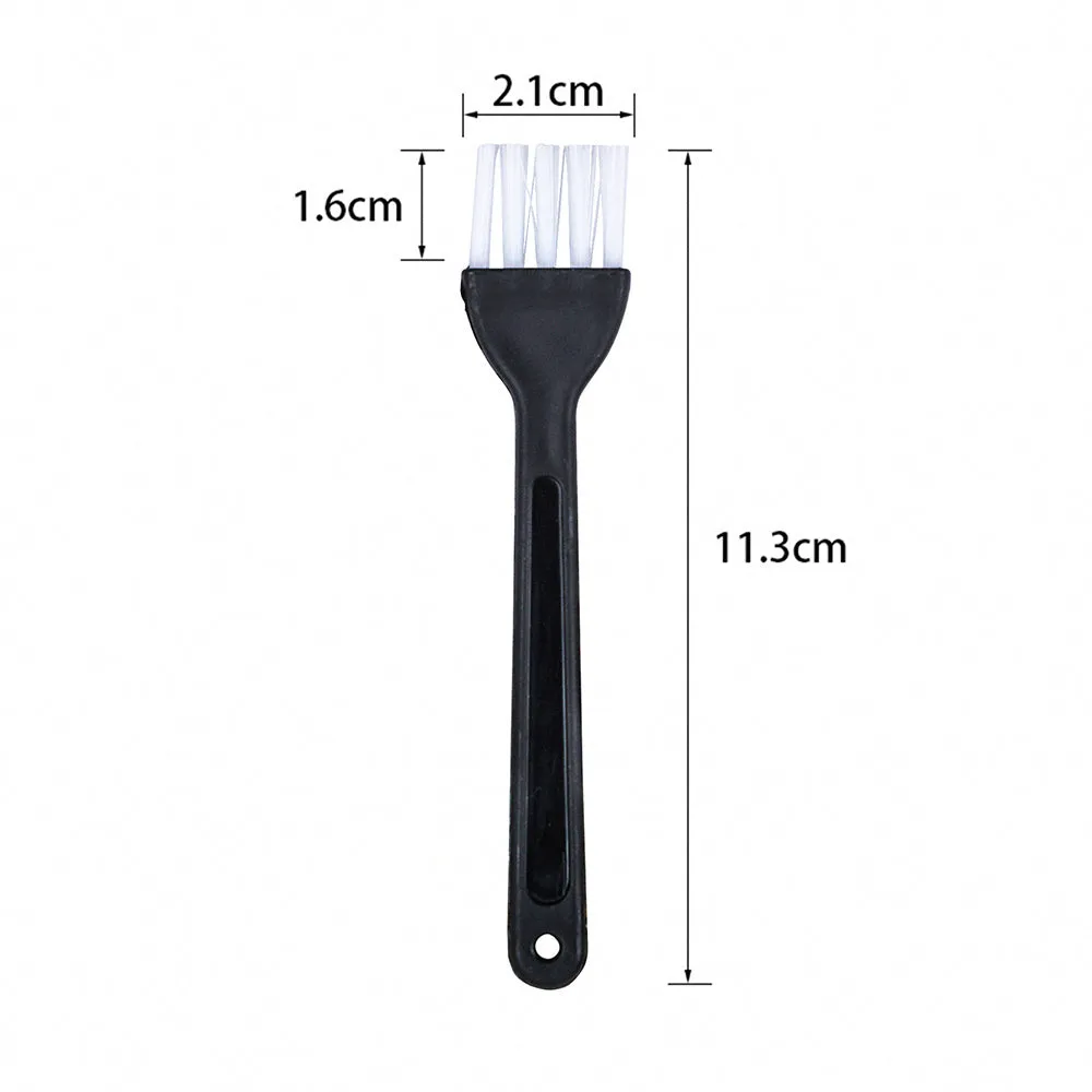 Small plastic cleaning brush, small brush for grooves and gaps, mini brush, plastic handle, cleaning and dust removal, gap brush, motherboard, circuit board cleaning, anti-static, industrial hard brush