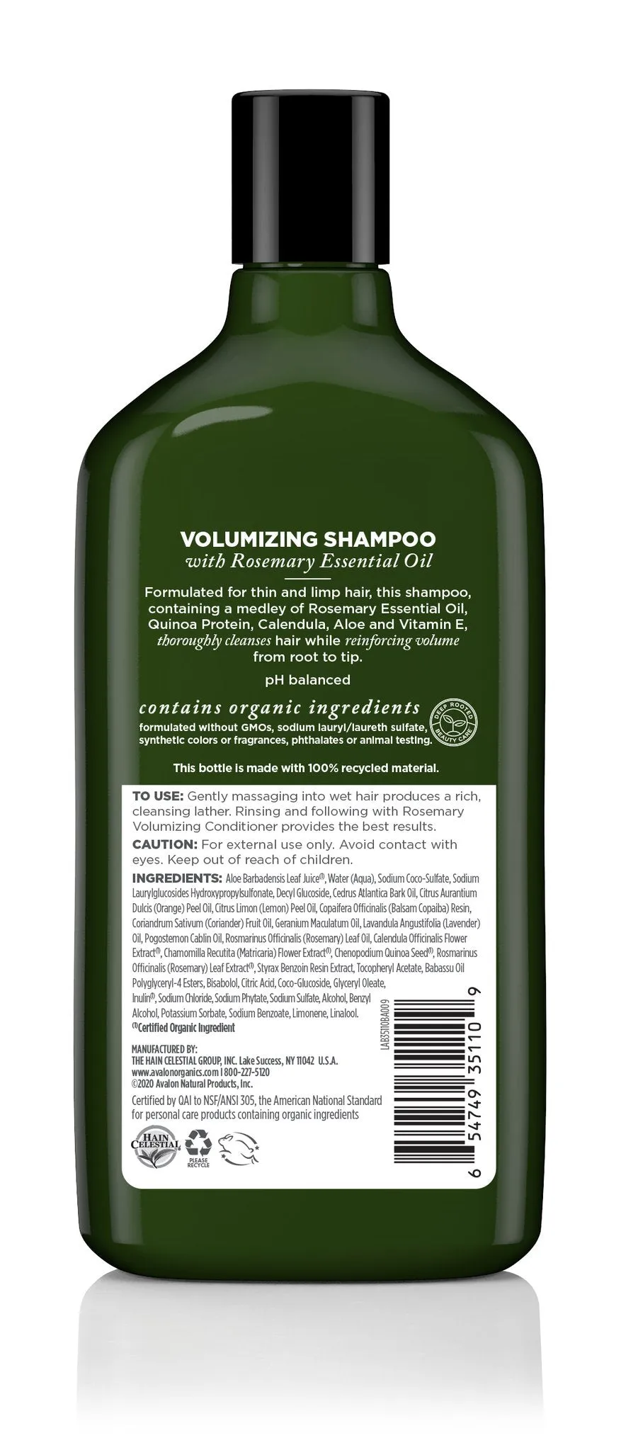 Volumizing Rosemary Shampoo