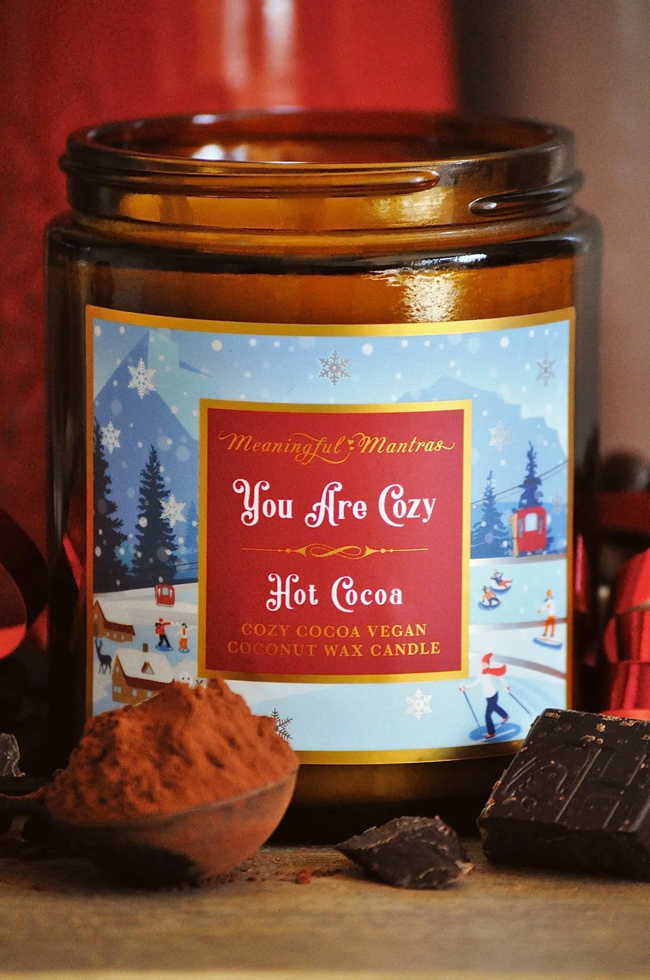 You Are Cozy Hot Cocoa Candle