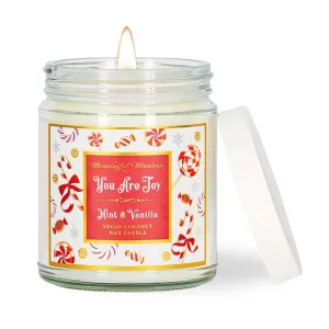 You Are Joy Mint & Vanilla Candle