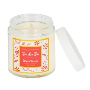 You Are Joy Mint & Vanilla Mini Candle